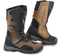 Motorcycle Boots Leather Man Macna Ivarlast HDry Waterproof Brown / Black