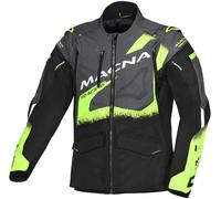 Macna Landmark Motocross Jacket, black/grey/yellow, size XXL