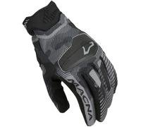 Macna Lithic Camo Motorcycle Gloves, black-grey, size M for Men