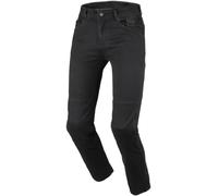 Motorcycle Pants Denim Man Macna Lockwood Straight Fit Black