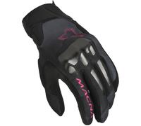 Macna Mana Ladies Motorcycle Gloves, black/hotpink, size M