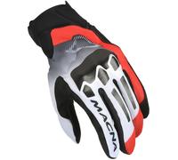 Macna Mana Motorcycle Gloves, black/red/white, size XL