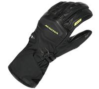 Macna Azra RTX heatable waterproof Motorcycle Gloves, black-yellow, size 3XL for Men