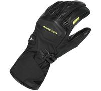 Macna Azra RTX heatable waterproof Motorcycle Gloves, black-yellow, size 2XL for Men