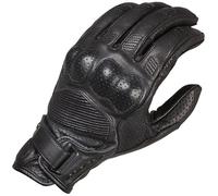 Macna Motorbike Motorcycle Urban Short Bold Leather Gloves Black