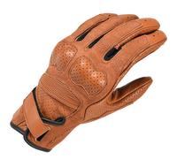 Macna Motorbike Motorcycle Urban Short Bold Leather Gloves Brown / Black