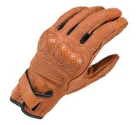 Macna Motorbike Motorcycle Urban Short Bold Leather Gloves Brown / Black