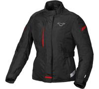 Macna Nivala waterproof Ladies Motorcycle Textile Jacket, black/red, size M