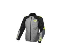 Macna Notch MC Jacket Grey/Black/Fluo YellowL Grey,Black,Fluo Yellow