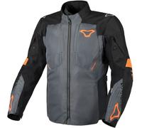 Macna Notch, textile jacket waterproof L Black/Grey/Orange