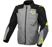 Macna Notch, textile jacket waterproof M Grey/Black/Neon-Yellow