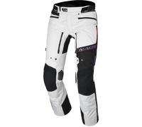 Macna Novac waterproof Motorcycle Textile Pants, black-white-red, size M for Men