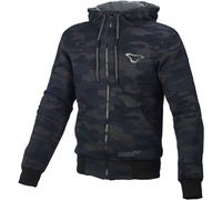 Macna Nuclone Motorcycle Zip Hoodie, black-multicolored, size M