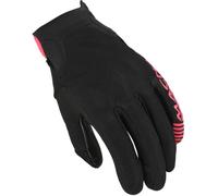 Macna Obtain Ladies Motorcycle Leather Gloves, black/hotpink, size 2XL