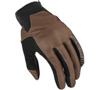 Macna Obtain Leather Motorcycle Gloves, black/brown, size M