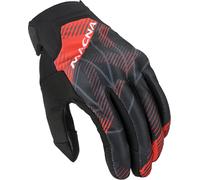 Macna Obtain Leather Motorcycle Gloves, red/white, size 3XL