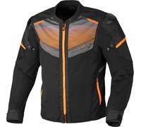 Macna Orcano 2.0 Motorcycle Textile Jacket, black-orange, size 3XL for Men