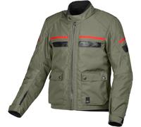 Macna Oryon waterproof Motorcycle Textile Jacket, green, size L for Men
