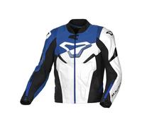 MACNA POINTER leather jacket white-blue-black 50