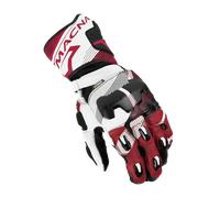 Macna Powertrack 2.0 Motorcycle Gloves, black-white-red, size XL for Men