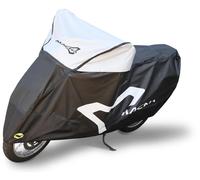 Macna Premium Motorcycle Cover, black/grey, size M