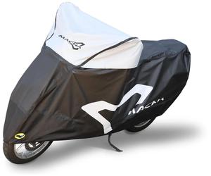 Macna Premium Motorcycle Cover, black/grey, size XL