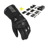 Macna Progress 2.0 RTX DL heatable waterproof Motorcycle Gloves Kit, black, size S for Men