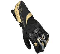 Macna Protego Ladies Motorcycle Gloves, black/gold, size 2XL