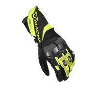 Macna Protego Motorcycle Gloves, black-yellow, size M for Men