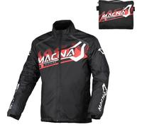 Macna Rainossi Motorcycle Rainjacket, black/red/white, size 3XL