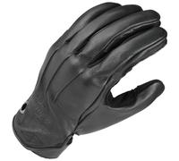 Macna Ralston Leather Retro-Look Motorcycle Motorbike Gloves - Black