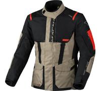 Macna Rancher 2.0, textile jacket waterproof 3XL Beige/Black/Red