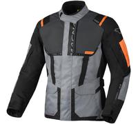 Macna Rancher 2.0 waterproof Motorcycle Textile Jacket, grey-red, size XS for Men