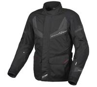 Macna Rancher Textile Jacket Motorbike Motorcycle Waterproof Black Grey