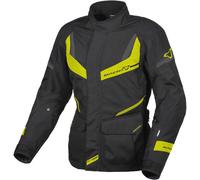 Macna Rancher waterproof Ladies Motorcycle Textile Jacket, black-yellow, size M for Women
