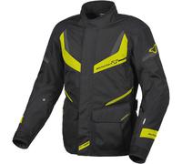 Macna Rancher waterproof Motorcycle Textile Jacket, black/yellow, size 3XL