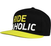 Macna Rideaholic Snapback Cap, black-yellow for Men