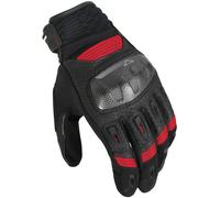 Macna Rime perforated Motorcycle Gloves, black-red, size 3XL for Men