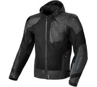 Macna Risant, leather-/textile jacket 48 Black