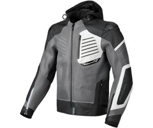 Macna Risant, leather-/textile jacket 58 Grey/Black/White