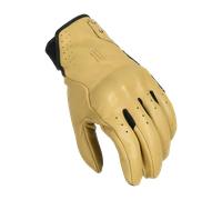 Macna Rouge perforated Ladies Motorcycle Gloves, black-beige, size XL for Women