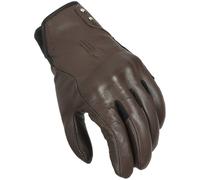 Macna Rouge perforated Ladies Motorcycle Gloves, brown, size XL for Women
