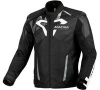 Macna Sevent, textile jacket waterproof M Black/White