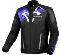 Macna Sevent, textile jacket waterproof S Black/Blue/White