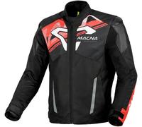 Macna Sevent, textile jacket waterproof XXL Black/Red/White