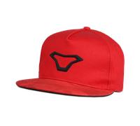 Macna 3D Logo Snapback Cap, black-red