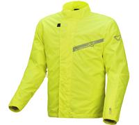 Macna Spray Motorcycle Rain Jacket, neon yellow, size XXL