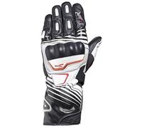 Macna Street R Motorcycle Gloves, black/white/red, size XL