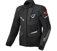Macna Synchrone Solid waterproof Motorcycle Textile Jacket, black, size 3XL for Men