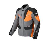 MACNA SYNCHRONE Textiljacke grau-orange-schwarz S
